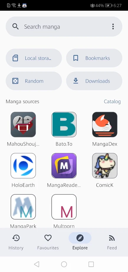 Screenshot Of Kotatsu App